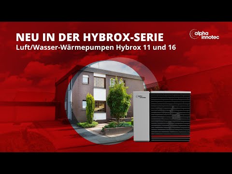 alpha innotec Hybrox 11 und 16 - Leistungsstarke Luftwärmepumpen
