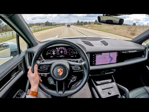 2024 Porsche Cayenne S - New V8 SUV Morning Commute
