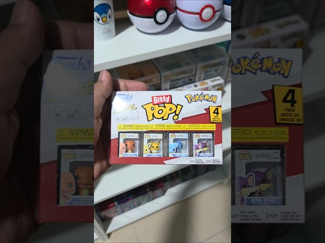 Vídeo relacionado con Funko Bitty Pop! 4 Pack: Pokemon - Charmander, Jolteon, Lapras, Rattata