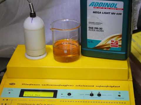 ADDINOL MEGA LIGHT MV 039 0W-30 - проверка CCS при -35 С