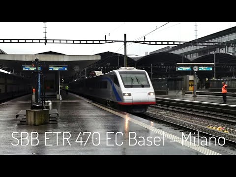 SBB ETR 470 EC Basel - Milano Abfahrt Luzern