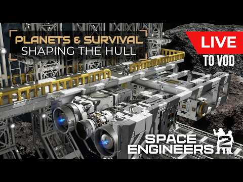 SHAPING THE HULL 🛸 Bridge & Engine Detailing | SE2 VS2 Ep. 27