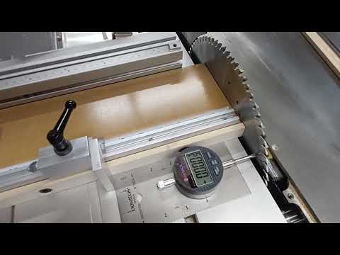 Measuring Toe-Out on a Sliding Tablesaw