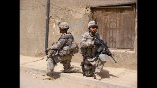 US Infantry Patrol in Sadr City, Iraq 2008