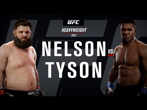 UFC: Mike Tyson vs  Roy Nelson - OMG what a knockout!