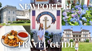 NEWPORT RHODE ISLAND TRAVEL VLOG: Newport Travel Guide!