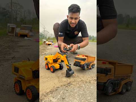 Robot truck and remote control jcb