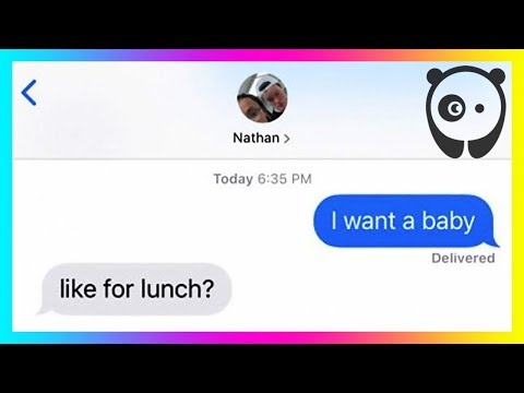 Best Responses To The “Text Your Boyfriend 'I Want A Baby'” Challenge Video