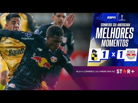 Gols e lances de Coquimbo x Red Bull Bragantino