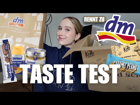 Neue Produkte bei DM & KORO 😮‍💨 I Live Taste Test - Marie Inspire