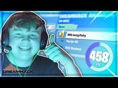 1ST PLACE DREAMHACK SEMI-FINALS (Fortnite Solos Tournament)