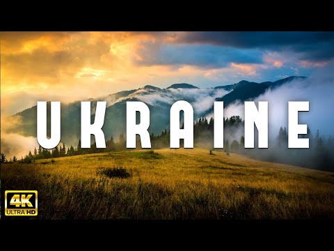 FLYING OVER UKRAINE (4K UHD) - Soft Piano Music With Wonderful Nature Videos || Dreame Relax