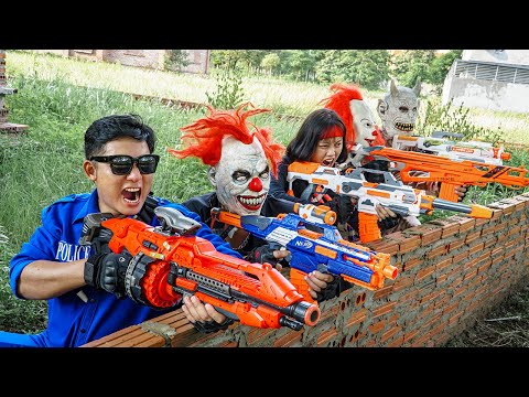 LTT Films : Captain S.E.A.L X Nerf Guns Fight Criminal Group Grakk Mask Peel Off The Rebel