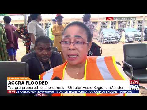 We are prepared for more rains and are implementing measures to mitigate the impact. - G/A Reg. Min.
