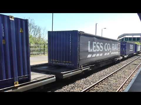DB Cargo UK Class 66 no: 66031 @ Chepstow {4V44} 14/04/2020.