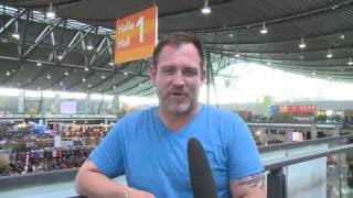 Ty Olsson Interview THE 100 Comic Con Germany Stuttgart 2016 video