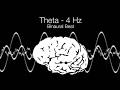 Supercharge Theta Binaural Beat 4Hz 1h Pure