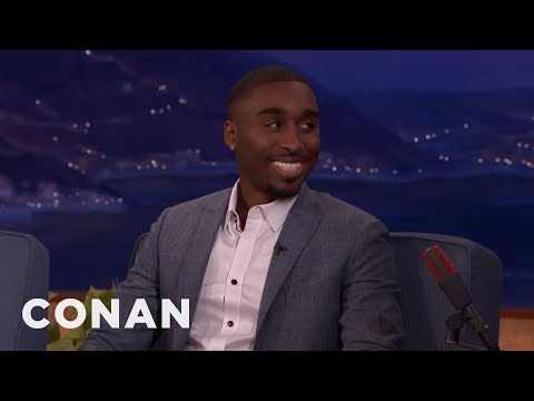 Demetrius Shipp Jr. Was Installing Satellite Dishes A Few Years Ago | CONAN on TBS