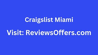 Craigslist Miami Pets, Top 10 Craigslist Miami Cars | ReviewsOffers.com