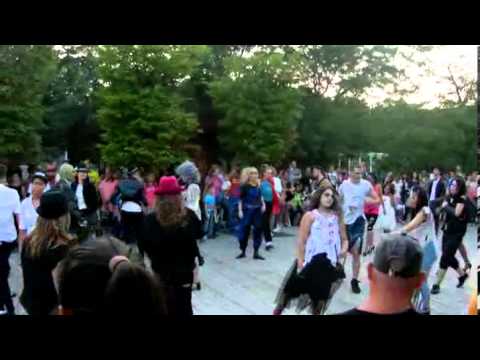 Michael Jackson Flash Mob in Budapest, Hungary