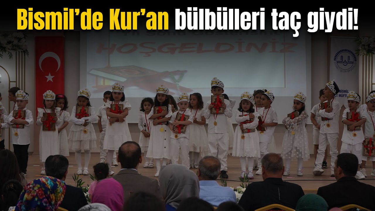 Bismil’de 4 6 yaş Kur’an Kursu öğrencilerinin yıl sonu etkinliği büyük beğeni topladı - Bismil Haber