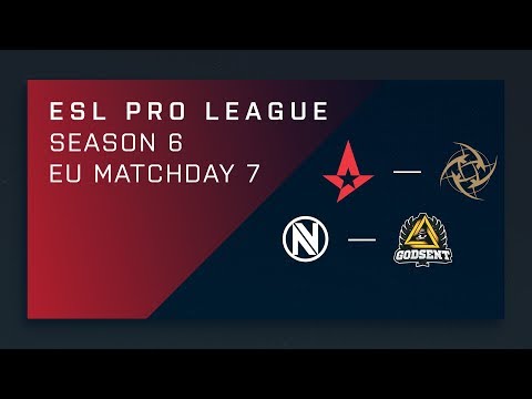 Full Broadcast: Astralis vs. NiP | EnVyUs vs. GODSENT - Day 7 - ESL Pro League Season 6 - EU
