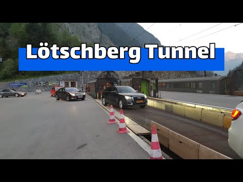 Lötschbergtunnel Bahn Bls Kandersteg - Gosppenstein / BLS Autoverlad