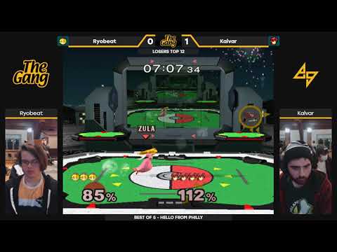 The Gang: LR5 — Ryobeat (Peach) vs. Kalvar (Marth) — SSBM Singles