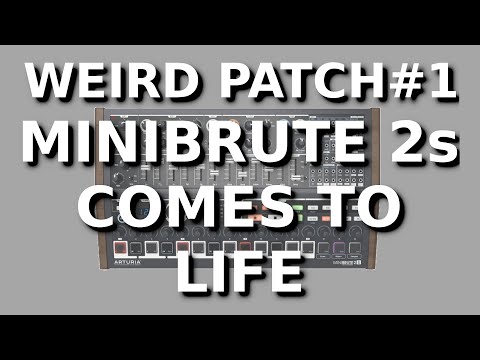 Weird Patch #1 #MiniBrute 2s comes to life (with patch sheet)