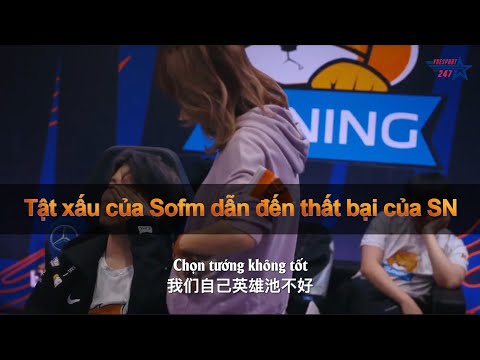 Sofm bộc lộ tật xấu khi bị ép chọn Graves. Nguyên nhân khiến SN thất bại