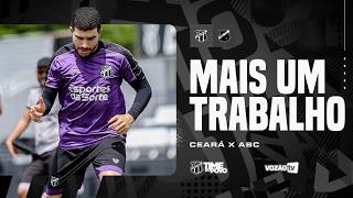 Treinos | Elenco alvinegro segue em preparação para duelo com o ABC