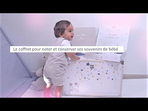 Le coffret souvenirs de naissance, par Le Petit Pousse