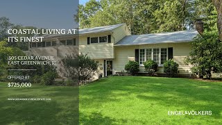 Experience coastal living at its finest | 505 Cedar Ave, East Greenwich, RI
