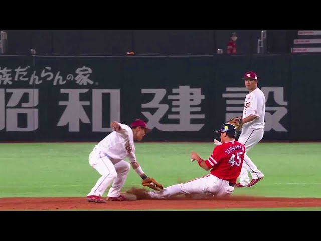 【5回裏】イーグルス・太田 素早い送球で盗塁阻止に成功!! 2021/7/12 H-E