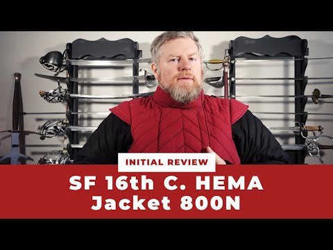 HEMA Kit Review - Superior Fencing SF 16th C. HEMA Jacket 800N