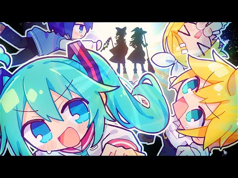とうほう☆ワンダーランド / 初音ミク×鏡音リン×鏡音レン×KAITO【東方MV】