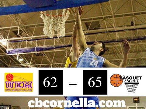 UE Mataró - CB Cornellà | Lliga EBA 2017-18