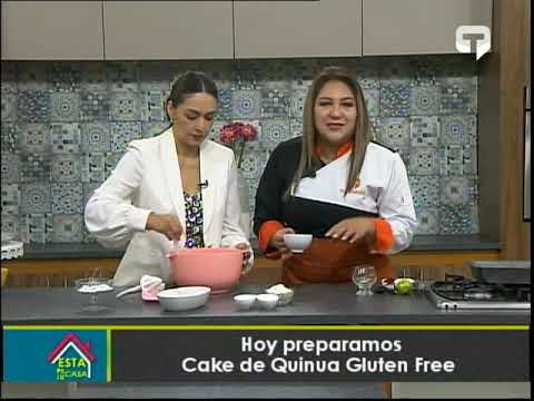 Hoy preparamos cake de Quinua Gluten Free