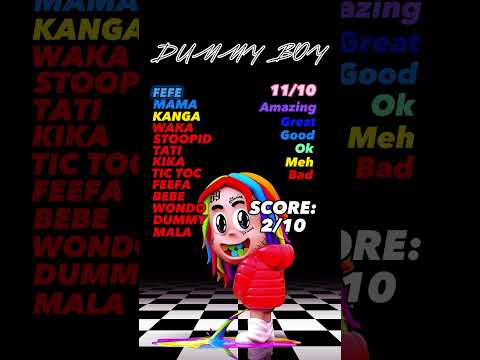 Dummy boy by 6ix9ine. The album is pretty bad. Nicki Minaj carried. Lmk what u think #6ix9ine #fefe