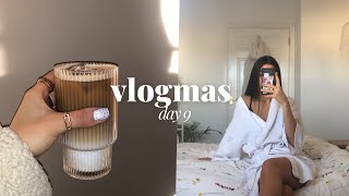 Vlogmas Day 9 | haircare routine & christmas shopping