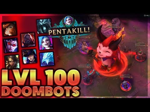 HOW TO BEAT LVL 100 DOOMBOTS | DOOMBOT PENTAKILL - BunnyFuFuu