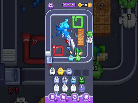 Pixel Flow Level 2708 Walkthrough