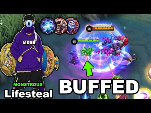 CYCLOPS Buffed Is The Key! | The New Lifesteal King | MLBB