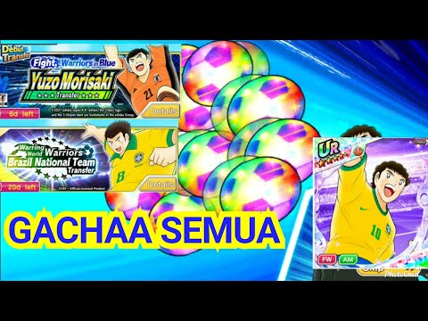GACHA STEPUP LATIN, STEPUP MORISAKI, TICKET SELECTABLE! ADA ROBERTO BARU. CAPTAIN TSUBASA DREAM TEAM