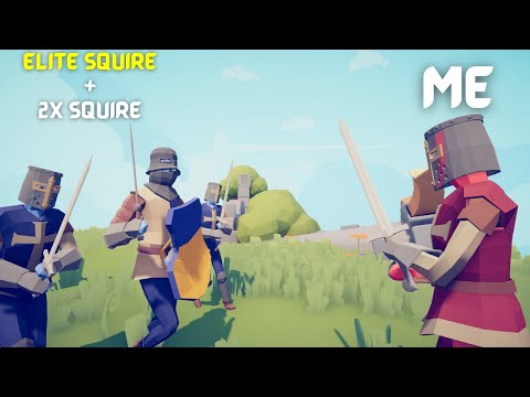 ME vs Elite Squire + 2 Squire - TABS