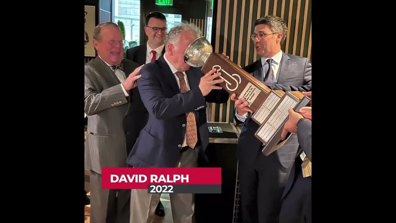 Dr. Perito Passes the Wilson Cup in Times Square Video