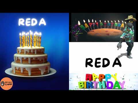 REDA Happy Birthday Song and Dance - It's Your Birthday - Happy Birthday to You REDA