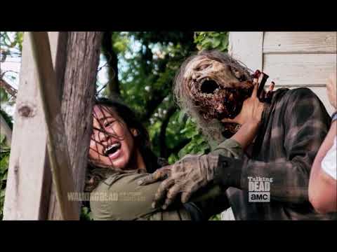 Talking Dead - Behind the scenes at walker cabin & easter eggs