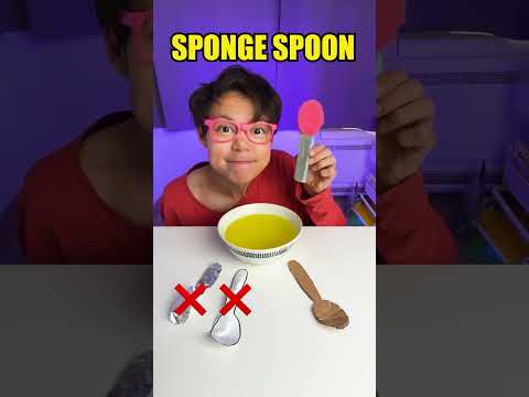Let's test the spoons! Which one is the best? #kids #fun