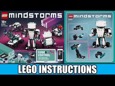 LEGO Instructions: How to Build LEGO Blast - 51515 (LEGO MINDSTORMS)